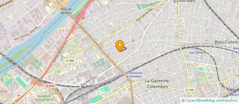localisation de l'entreprise NICOLAS LORRAIN CONSULTING  COLOMBES
