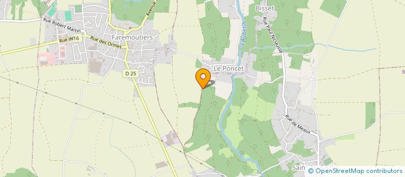 localisation de l'entreprise NICOLAS MAIRE PEINTURE & DECORATION  SAINT-AUGUSTIN