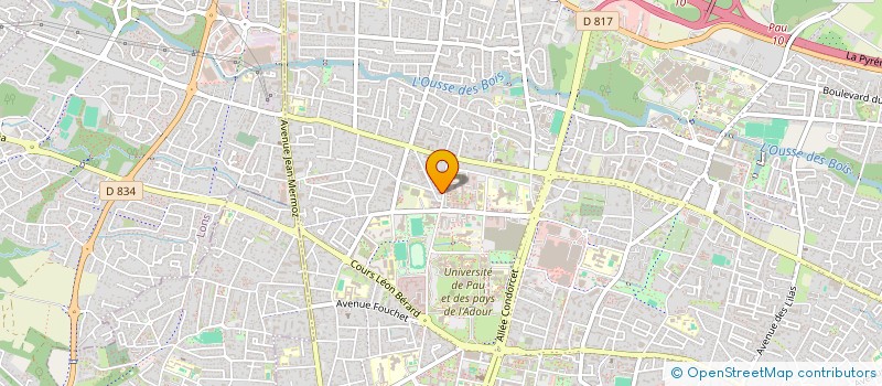 localisation de l'entreprise NICOLAS MAISSNER AVOCAT à PAU