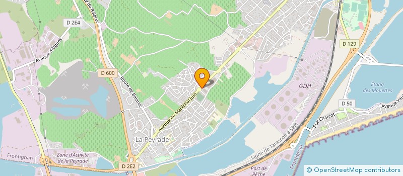 localisation de l'entreprise NICOLAS MANNA à FRONTIGNAN