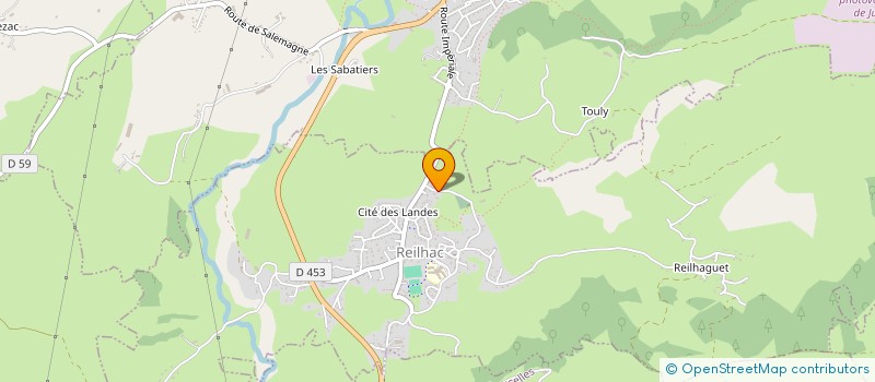localisation de l'entreprise NICOLAS MAS à REILHAC