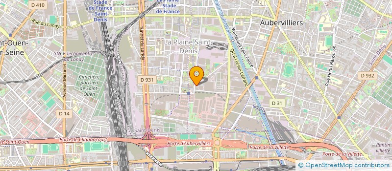 localisation de l'entreprise NICOLAS MULTISERVICES  AUBERVILLIERS