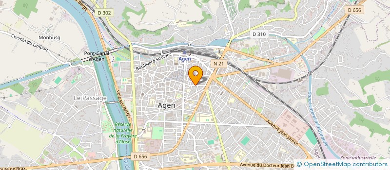 localisation de l'entreprise NICOLAS PASCAL ET ALAIN à AGEN