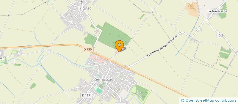 localisation de l'entreprise NICOLAS PEPIN PEINTURE  COZES