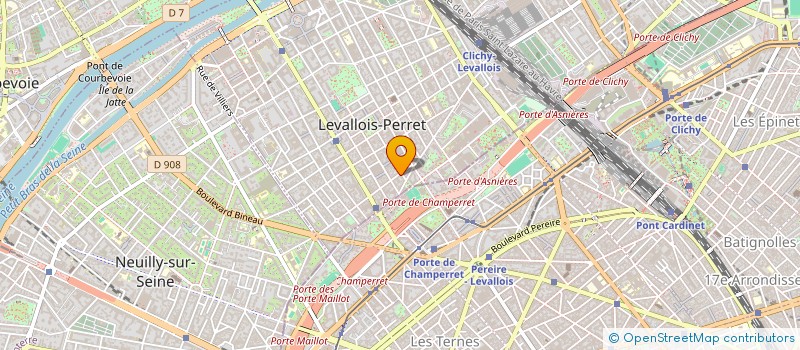 localisation de l'entreprise NICOLAS PRIEUR CONSEIL à LEVALLOIS-PERRET