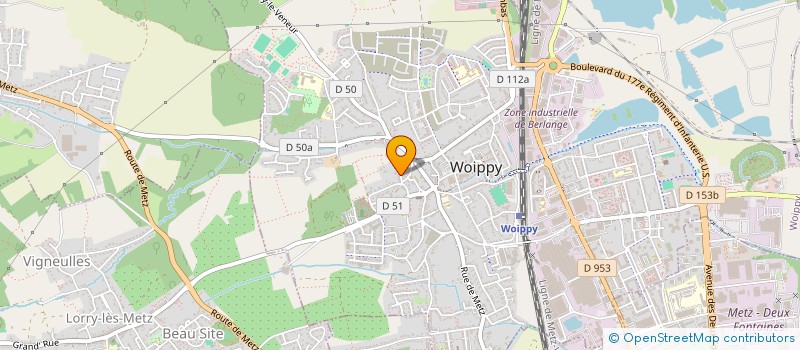 localisation de l'entreprise NICOLAS PROTHESISTES DENTAIRES  SAULNY