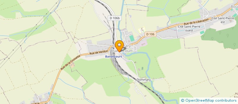 localisation de l'entreprise NICOLAS REMI à DOMMARY-BARONCOURT