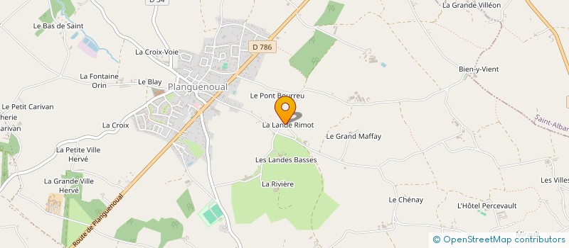 localisation de l'entreprise NICOLAS ROUGET à LAMBALLE-ARMOR