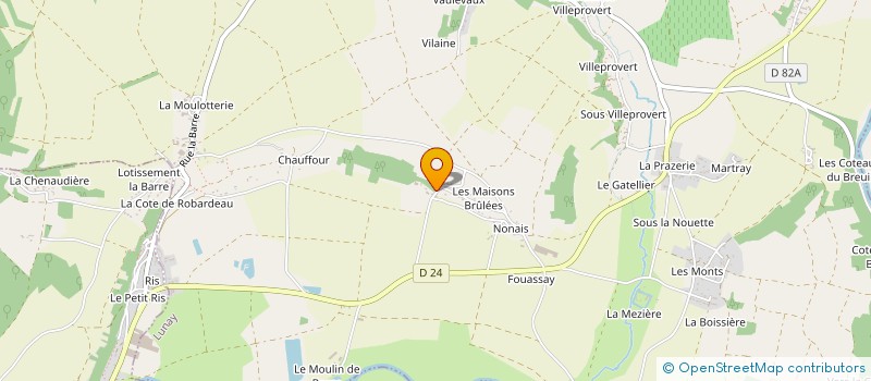 localisation de l'entreprise NICOLAS ROZIECKI SAS à LUNAY
