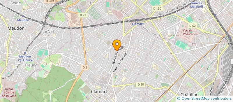 localisation de l'entreprise NICOLAS SALVADOR à CLAMART