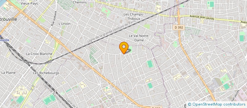 localisation de l'entreprise NICOLAS SERVICES  HOUILLES