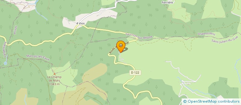 localisation de l'entreprise NICOLAS SIMON  SAINT-JULIEN-DU-GUA