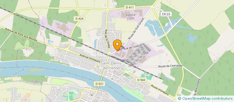 localisation de l'entreprise NICOLAS SPRAYERS à SAINT-DENIS-DE-L'HOTEL