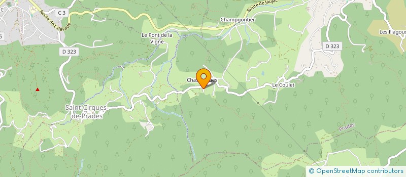 localisation de l'entreprise NICOLAS TAXI  PRADES