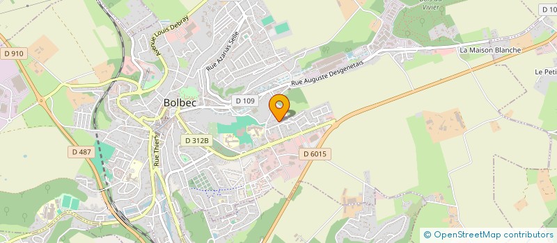 localisation de l'entreprise NICOLAS UN GRAND FRERE COMME LES AUTRES  BOLBEC