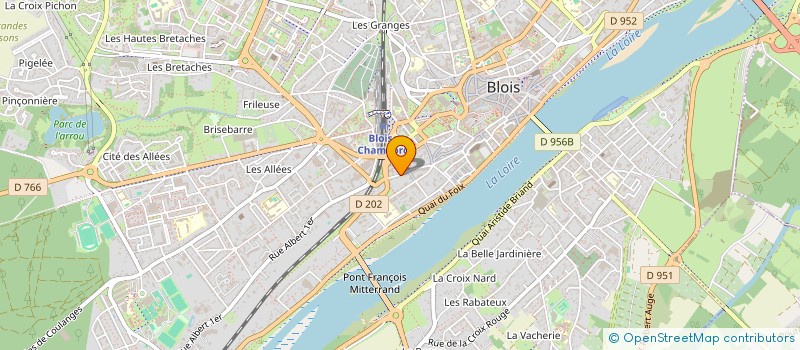 localisation de l'entreprise NICOLAS VASSEUR  BLOIS