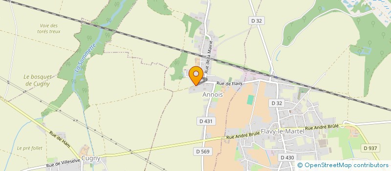 localisation de l'entreprise NICOLAU  ANNOIS