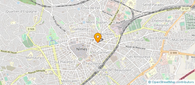 localisation de l'entreprise NICOLE ET DANIEL SANCHEZ SNC à NIMES