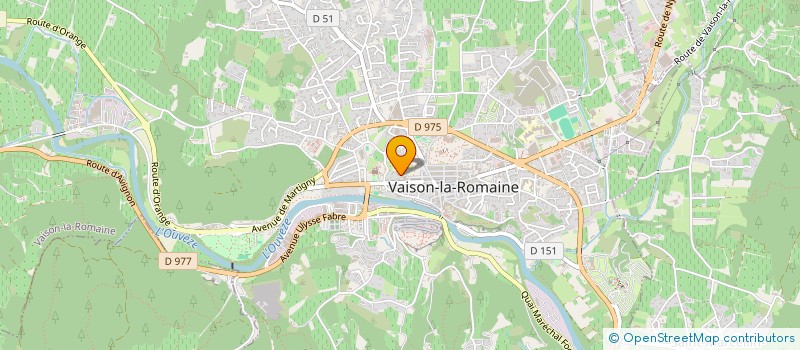 localisation de l'entreprise NICOLE ET GUY  VAISON-LA-ROMAINE