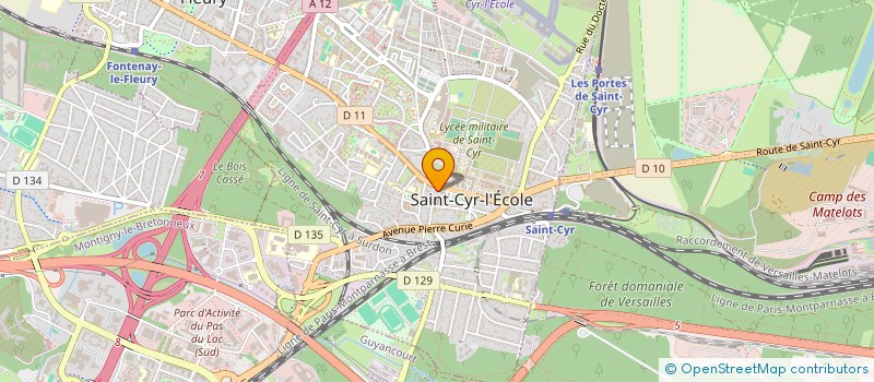 localisation de l'entreprise NICOLE ET LOUISE  SAINT-CYR-L'ECOLE