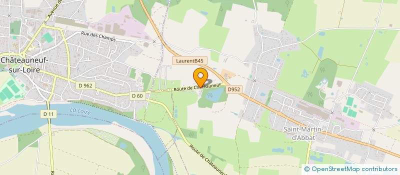 localisation de l'entreprise NICOLE & FILS  GERMIGNY-DES-PRES