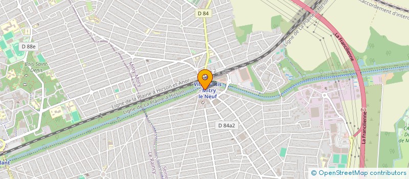 localisation de l'entreprise NICOLE G  VILLEPARISIS