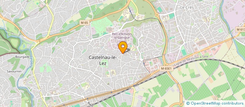 localisation de l'entreprise NICOLE LABORDE à CASTELNAU-LE-LEZ