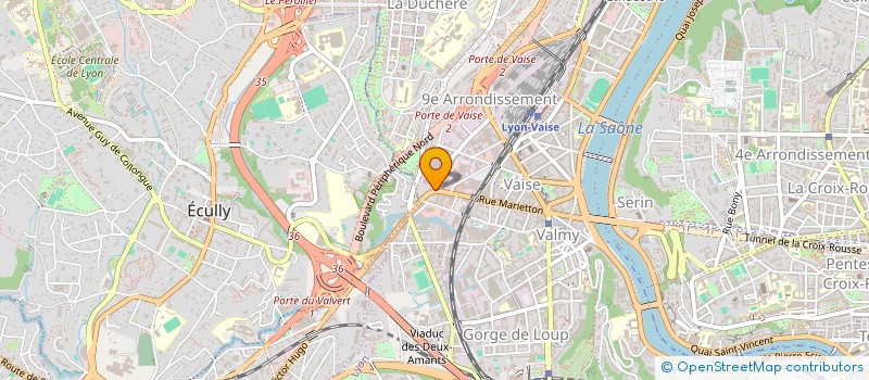 localisation de l'entreprise NICOLE OLIVIER à LYON