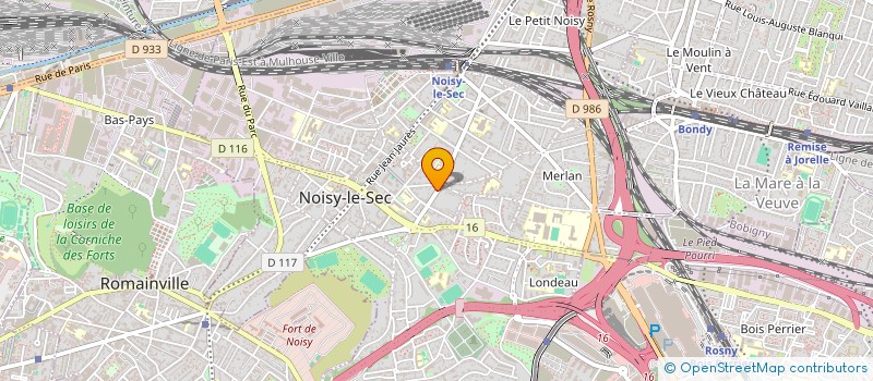 localisation de l'entreprise NICOLE RIVOIRE à NOISY-LE-SEC
