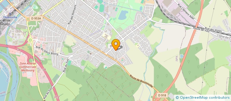 localisation de l'entreprise NICOLE'S TATTOO  YUTZ