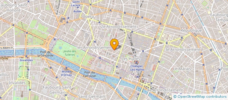 localisation de l'entreprise NICOLE TRUPHEME  PARIS