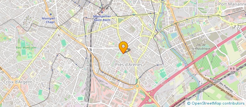 localisation de l'entreprise NICOLEAN TOUSTEN à MONTPELLIER