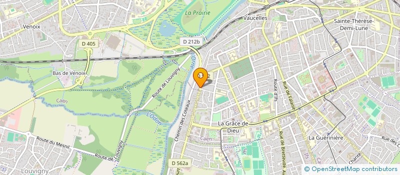 localisation de l'entreprise NICOLEM à CAEN