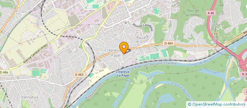 localisation de l'entreprise NICOLETTA FAMILY INVEST  RILLIEUX-LA-PAPE