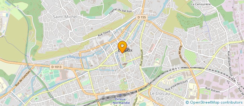 localisation de l'entreprise NICOLETTI ALIMENTARI à EVREUX