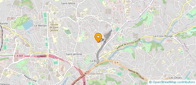 localisation de l'entreprise NICOLI à MARSEILLE