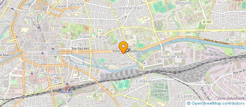 localisation de l'entreprise NICOLI INVEST  RENNES