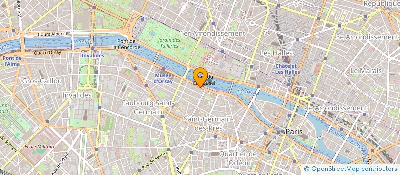 localisation de l'entreprise NICOLIER PIERRE NICOLLIER PHILIPPE  PARIS