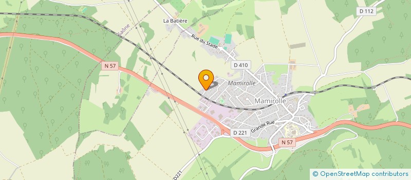 localisation de l'entreprise NICOLINI IMMO  MAMIROLLE