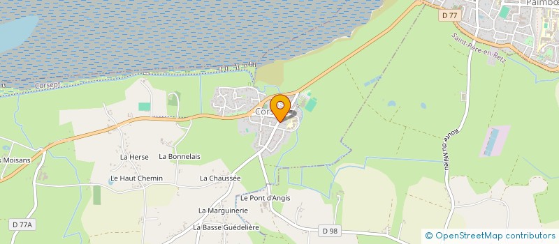 localisation de l'entreprise NICOLISA  CORSEPT