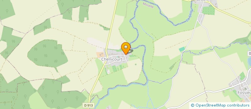 localisation de l'entreprise NICOLISE  CHENICOURT