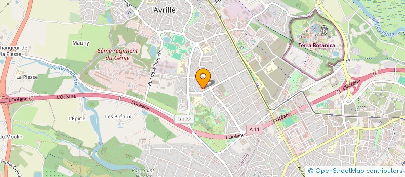 localisation de l'entreprise NICOLISE à AVRILLE