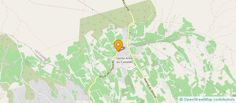 localisation de l'entreprise NICOLLE à LE CASTELLET