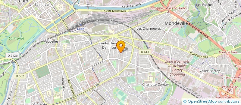 localisation de l'entreprise NICOLLE PERE ET FILS à SAINT-ANDRE-SUR-ORNE
