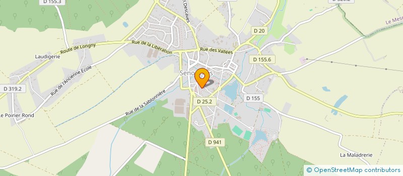 localisation de l'entreprise NICOLLE POWER IMMOBILIER à SENONCHES