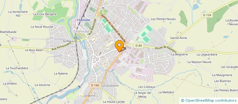 localisation de l'entreprise NICOLLEAU DILE à CHEMILLE-EN-ANJOU
