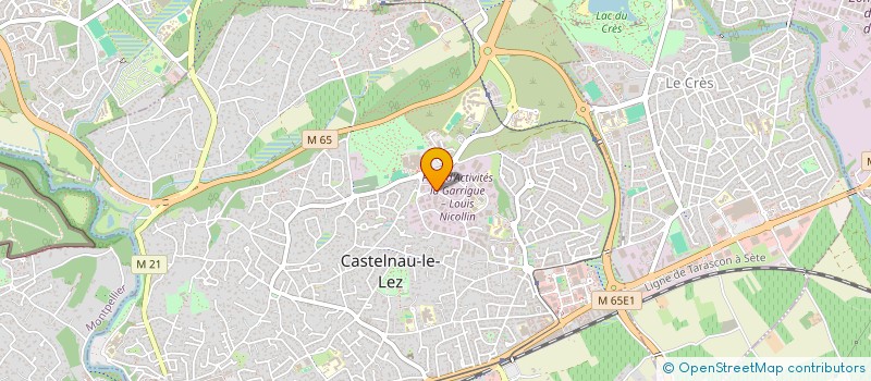 localisation de l'entreprise NICOLLIN SANITATION à CASTELNAU-LE-LEZ