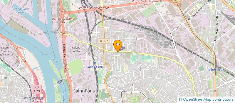 localisation de l'entreprise NICOLLIN SAS  VENISSIEUX