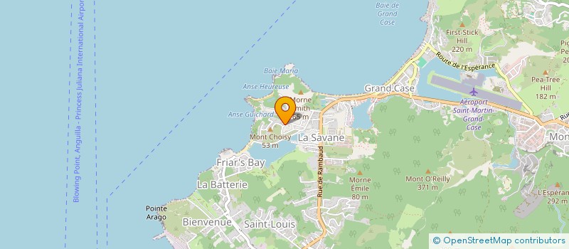 localisation de l'entreprise NICOLO  SAINT-MARTIN