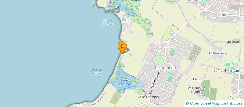 localisation de l'entreprise NICOLO MORO  L'HOUMEAU